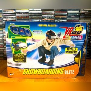 RARE Vintage 2001 Snowboarding Blitz Virtual Reality Game